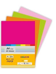 A4 Colour Papers (Multi)